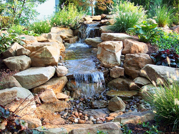 North Jersey Water Features, Garden Fountains, Backyard Waterfalls Contractor